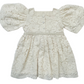 Cream Lace Christmas Girl's Dress