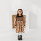 Brown Fall Smocked Dress