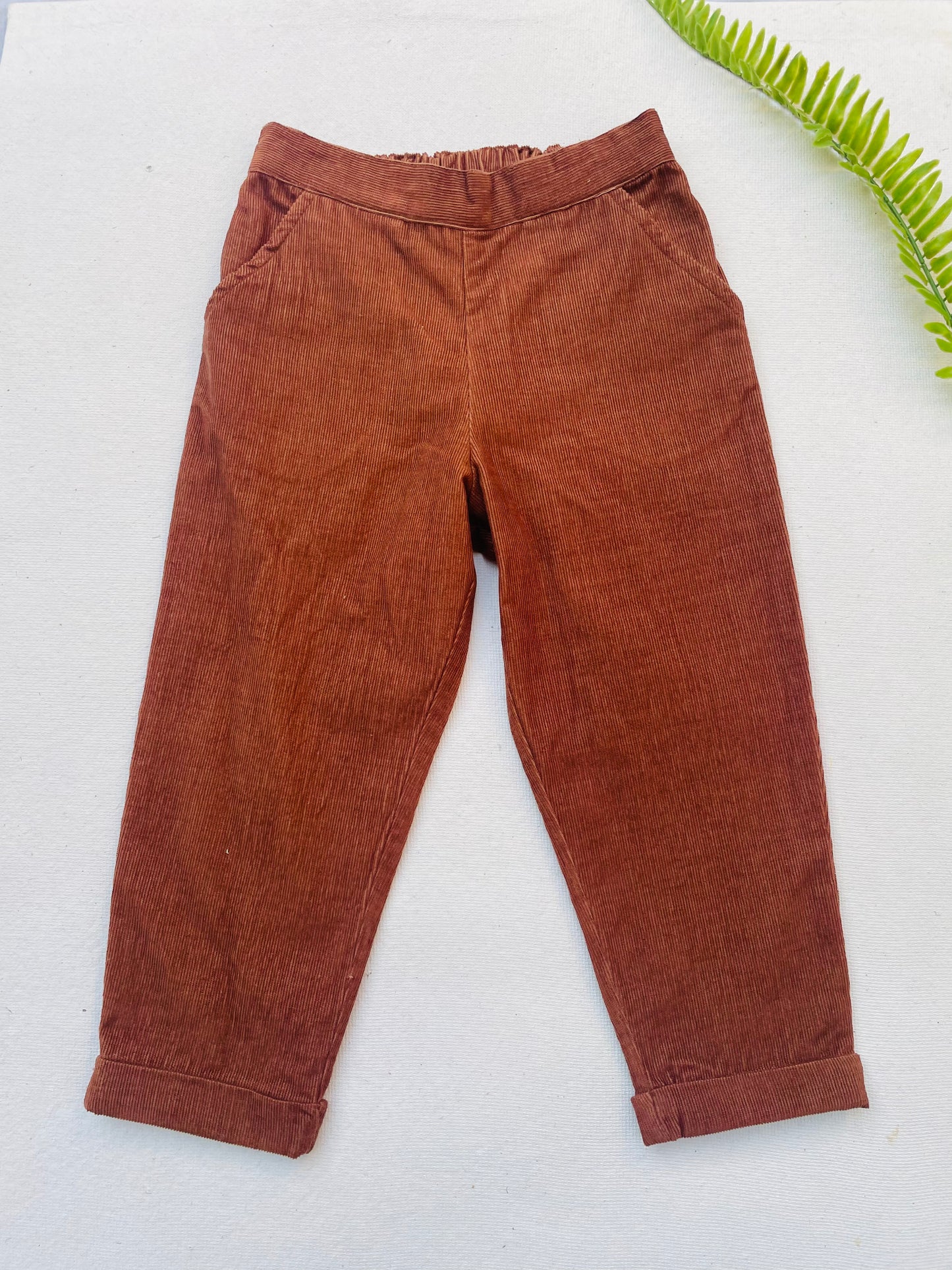 Brown Cord Trouser